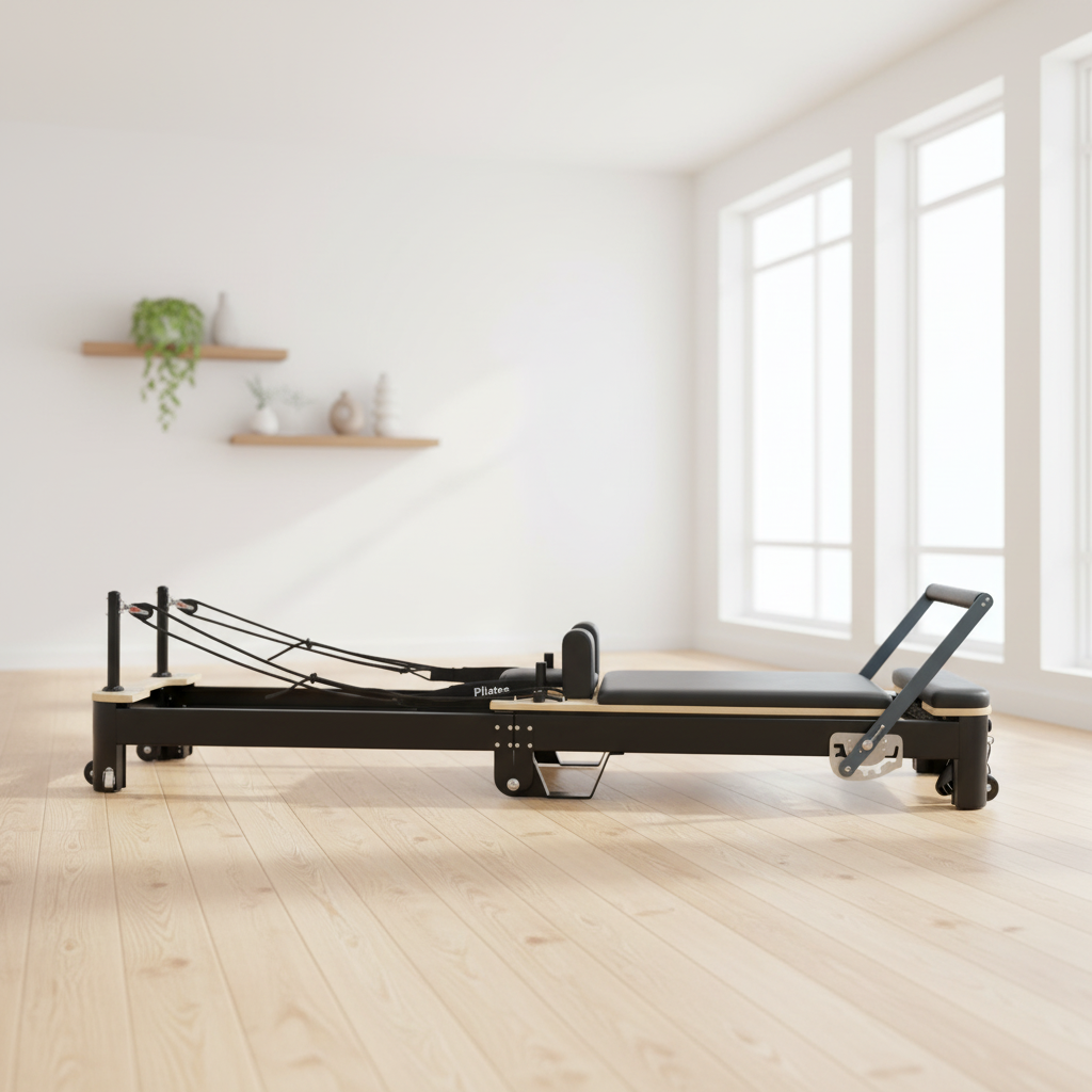 Pilates & Yoga With Harna - Custom Portable Foldable Aluminum Pilates Reformer