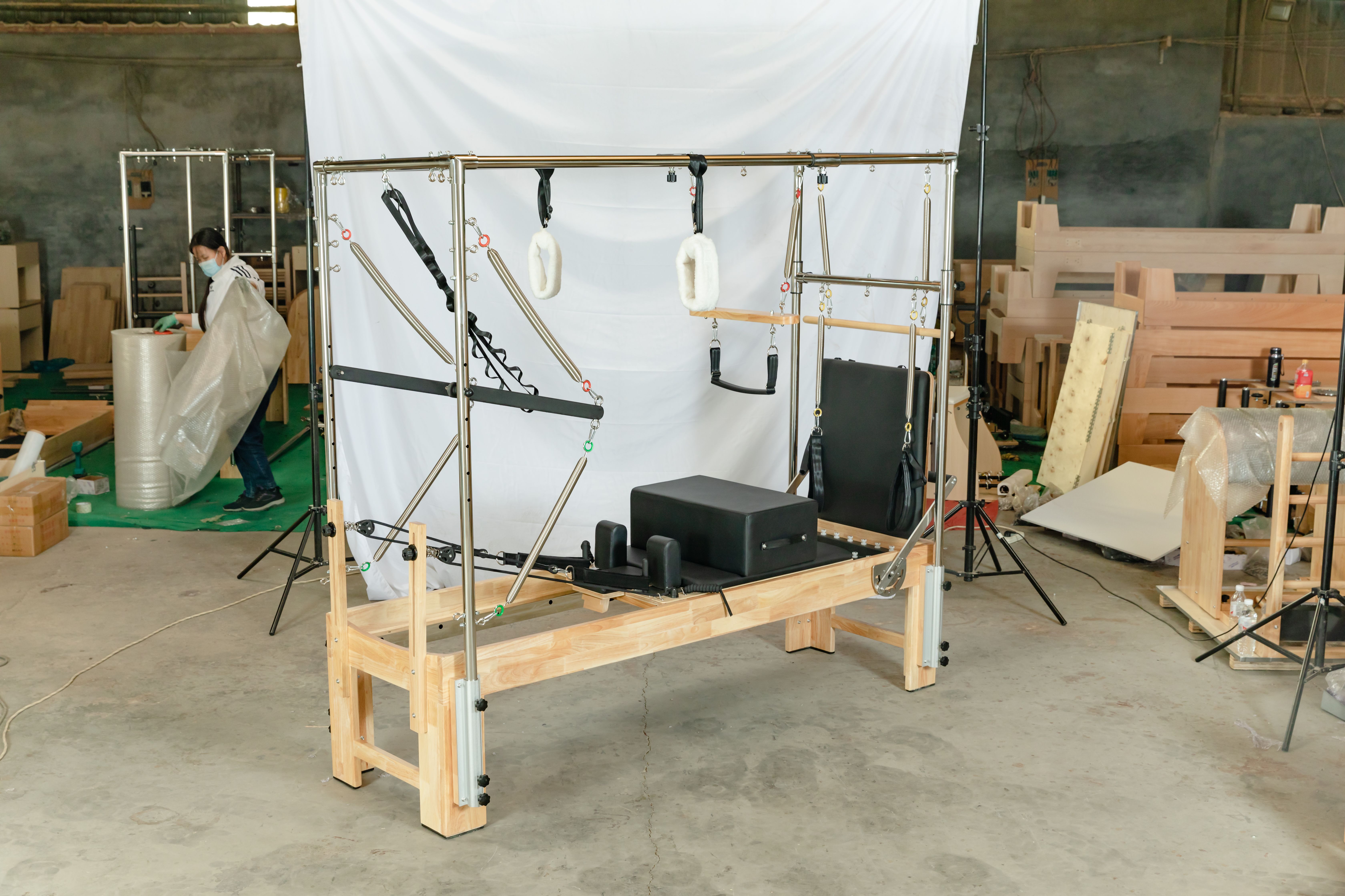 Classical Elevated Bed Home Gy - Pilates Yoga Machine ulasan dan harga