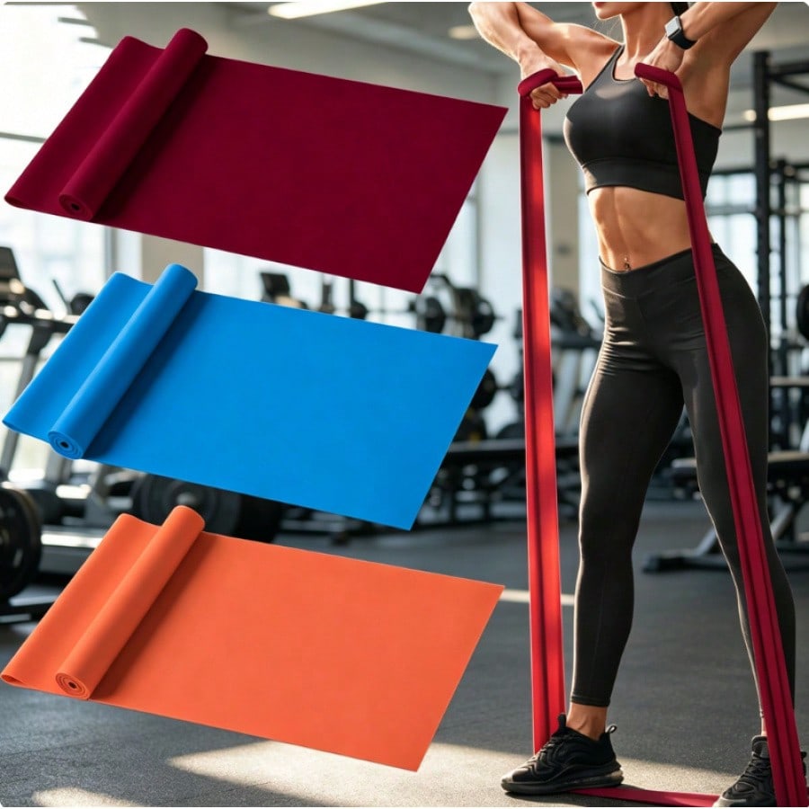 AZURELIFE Resistance Bands, Pr - Pilates Yoga Or Gym ulasan dan harga