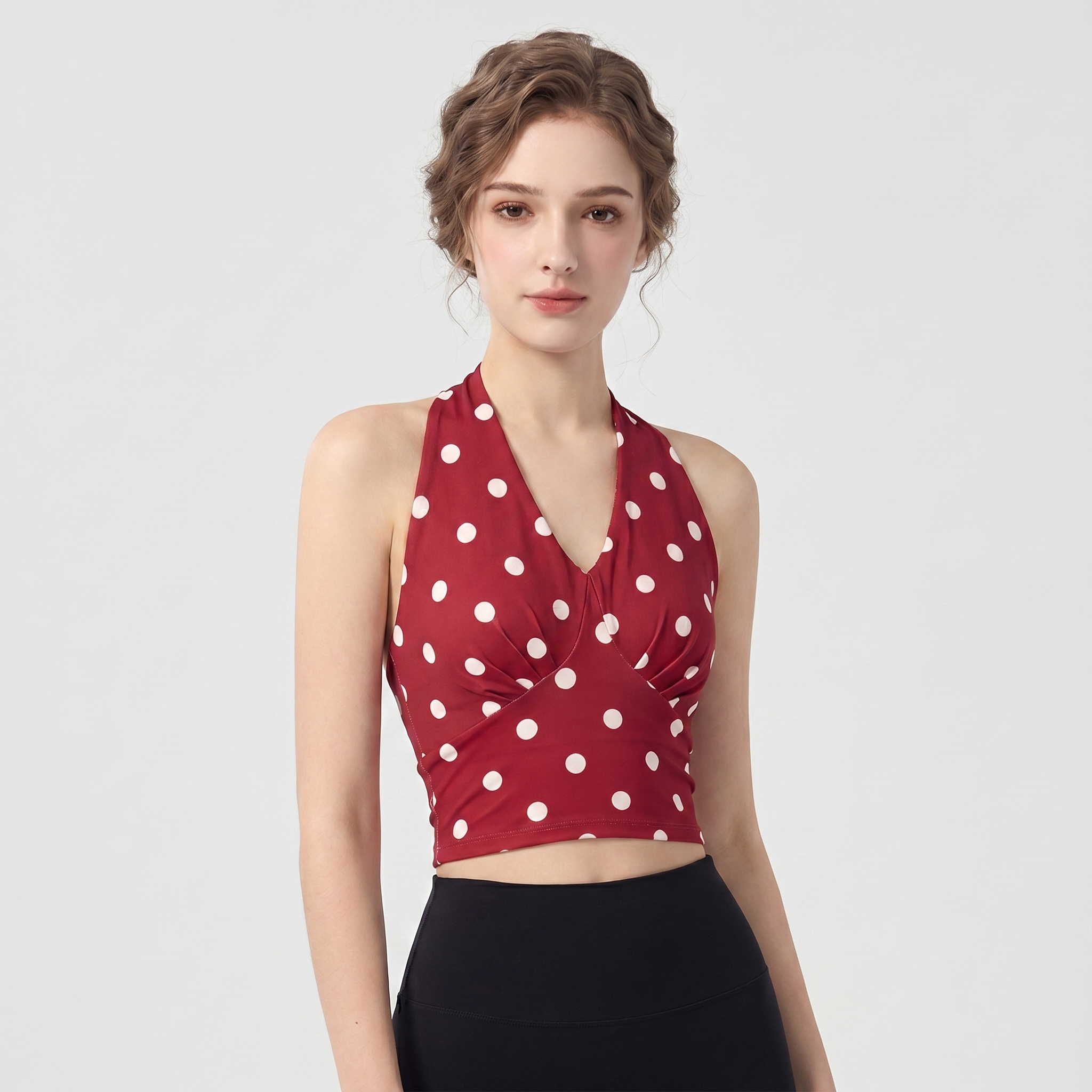 Women's Comfortable Sports Bra - Pilates Yoga Wrap Top ulasan dan harga