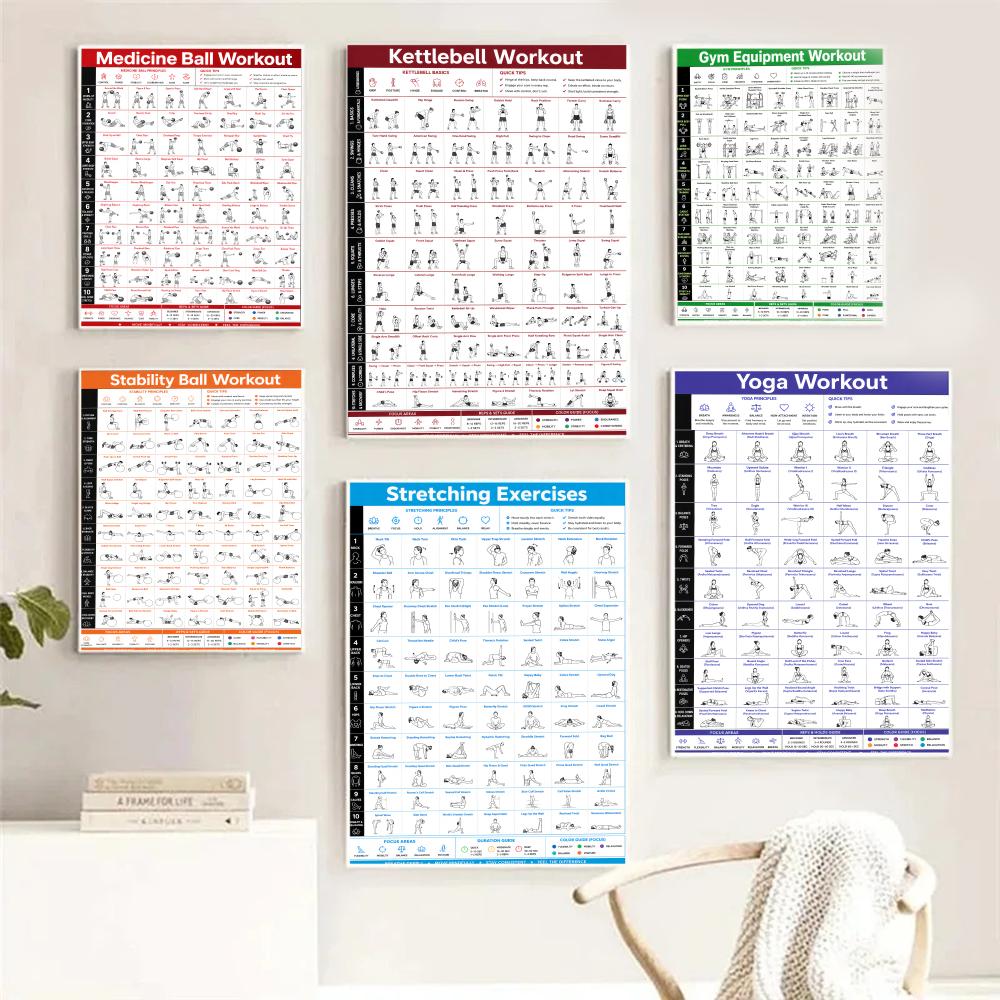 Yoga Pilates Training Chart Pa - Pilates Yoga Room ulasan dan harga