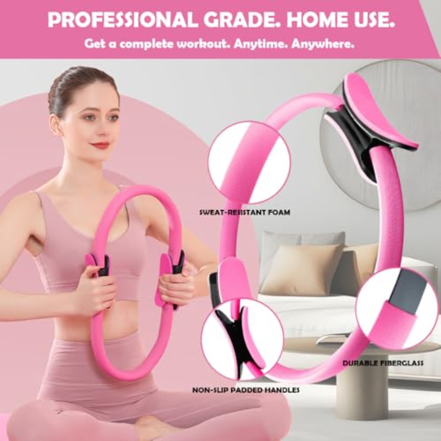 Pilates Ring Set with 14-Inch  - Pilates Ring Magic ulasan dan harga