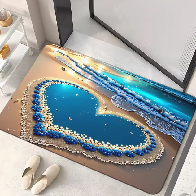 1pc Seaside Beach Love HD Prin - Pilates Yoga Machine ulasan dan harga