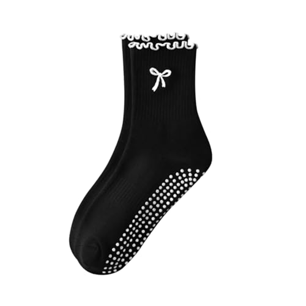 Non-Slip Grip Pilates Socks Co - Pilates Yoga Youtube ulasan dan harga