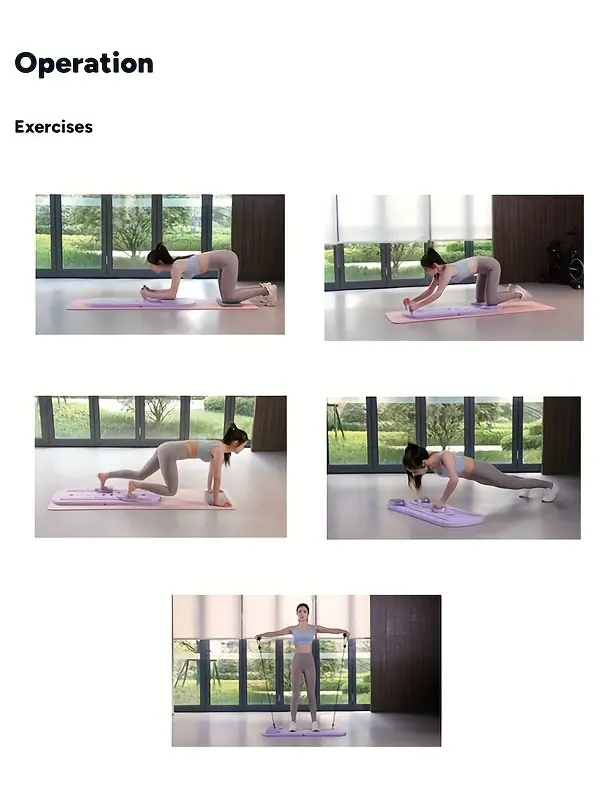 8-in-1 Multi-Functional Foldab - Pilates Yoga Room ulasan dan harga