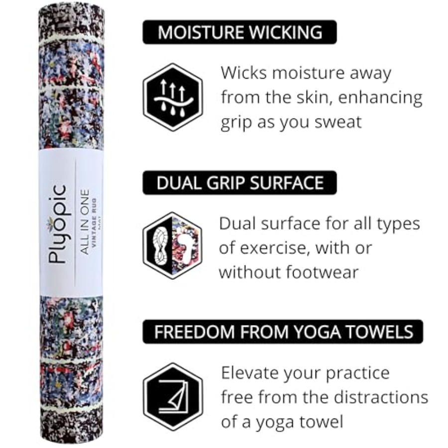 . All In One Yoga Mat Luxury S - Pilates Yoga Combo ulasan dan harga