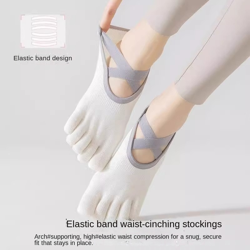 Women Non-Slip Five-Toe Yoga S - Pilates Yoga Youtube ulasan dan harga