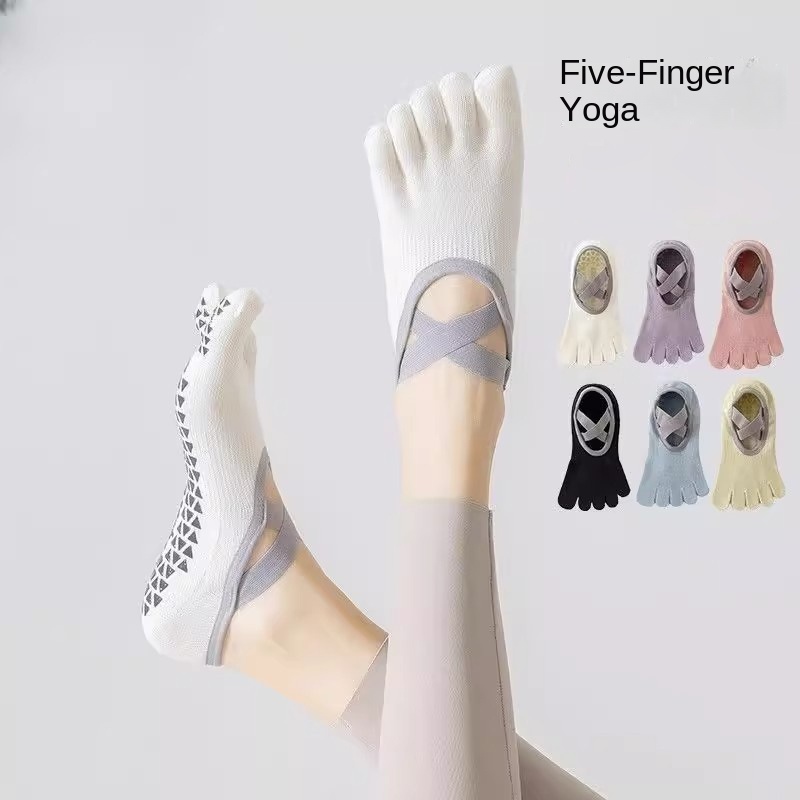 Women Non-Slip Five-Toe Yoga S - Pilates Yoga Youtube ulasan dan harga