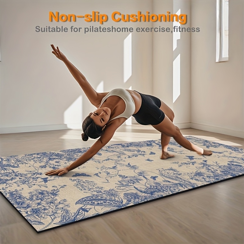 VIKAMA Vintage Blue Pattern Yo - Pilates Yoga Room ulasan dan harga