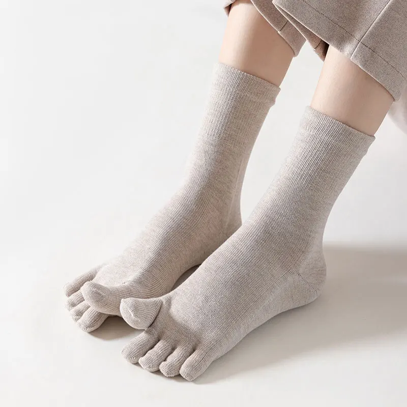 1Pair Yoga Five Finger Socks F - Pilates Yoga Youtube ulasan dan harga