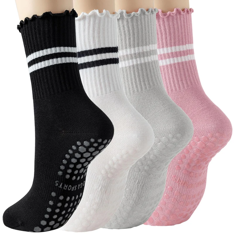 Winter Socks Women Floor Socks - Pilates Yoga Youtube ulasan dan harga