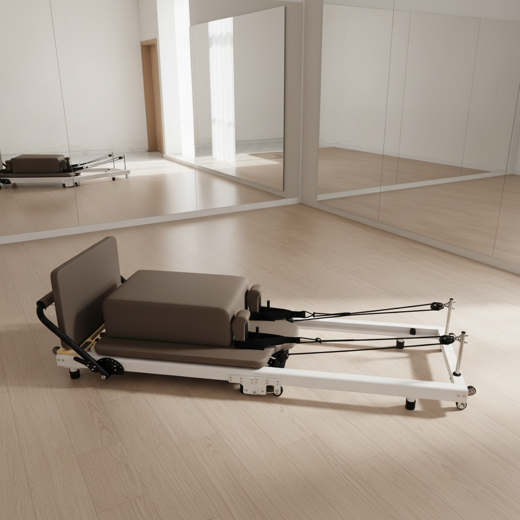 Custom Logo Foldable Aluminum  - Pilates & Yoga With Harna ulasan dan harga
