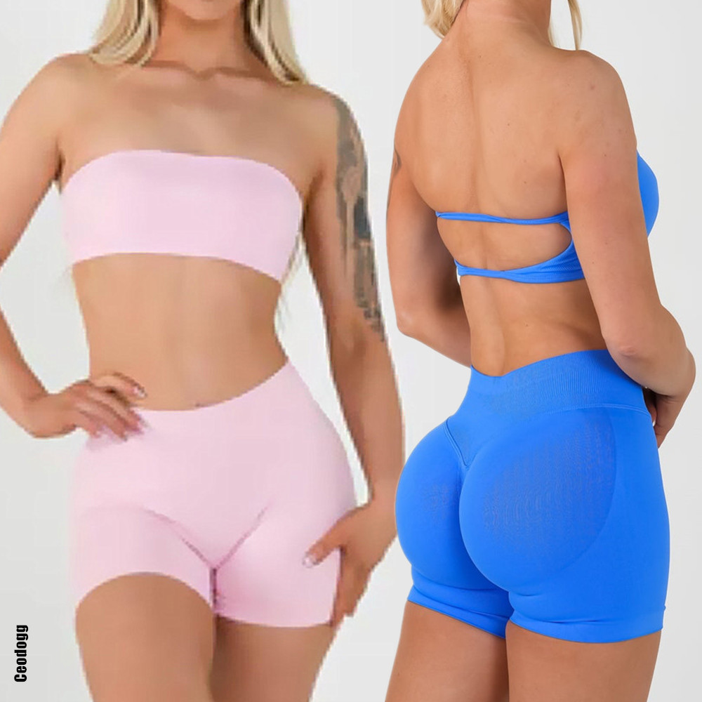 Nologo DDmpact Bandeau Gym Wea - Pilates Yoga Youtube ulasan dan harga