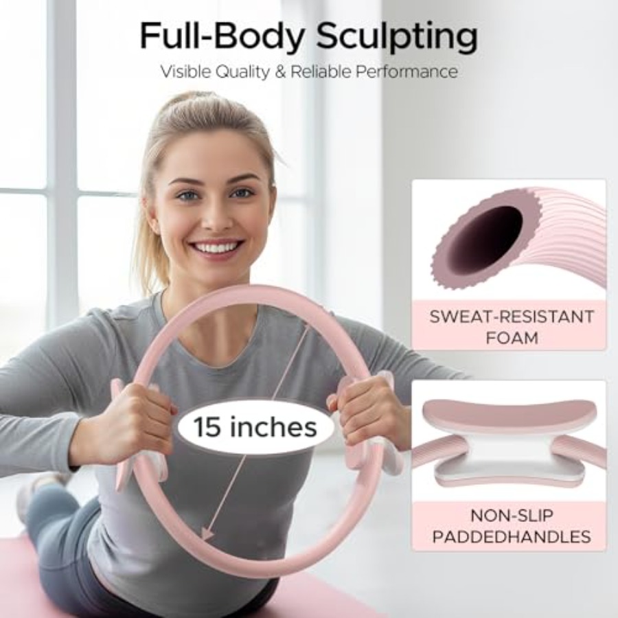 Pilates Ring Kit for Women Hom - Pilates Ring Magic ulasan dan harga