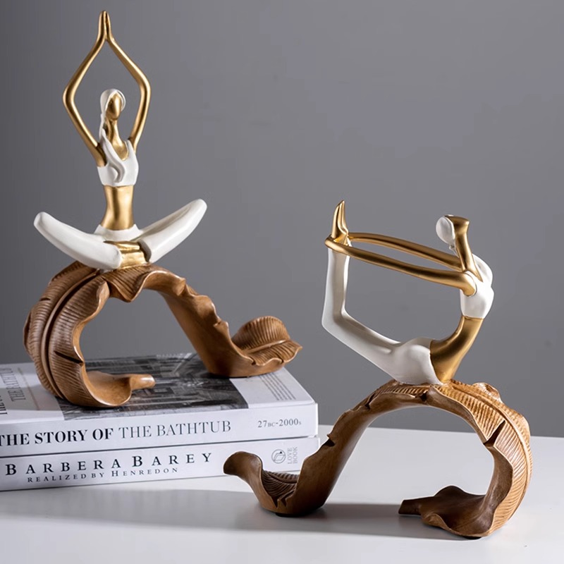 Fitness Sports Yoga Ornament C - Pilates Yoga Room ulasan dan harga