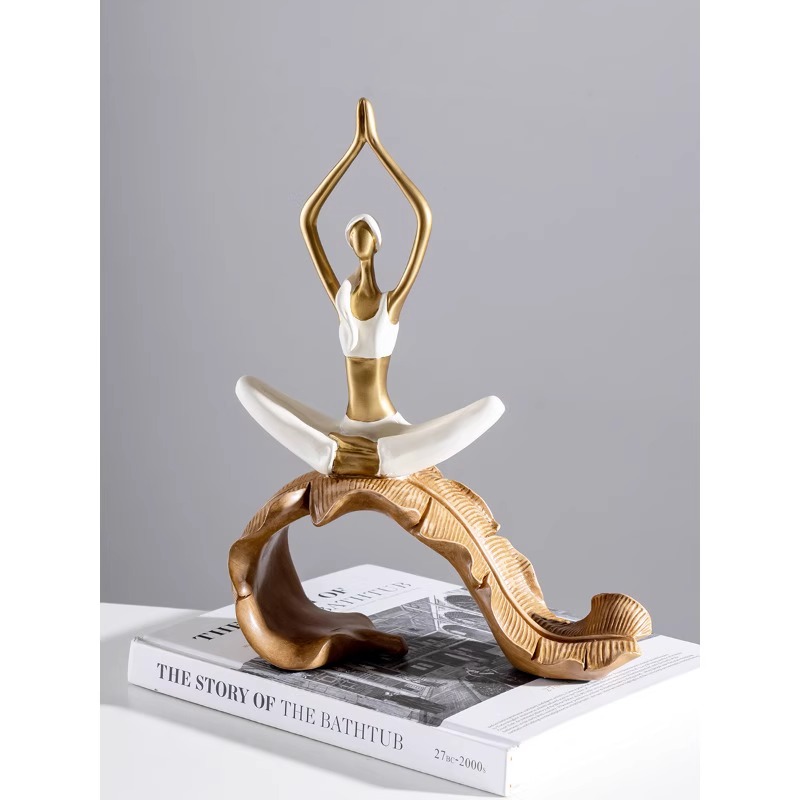 Fitness Sports Yoga Ornament C - Pilates Yoga Room ulasan dan harga