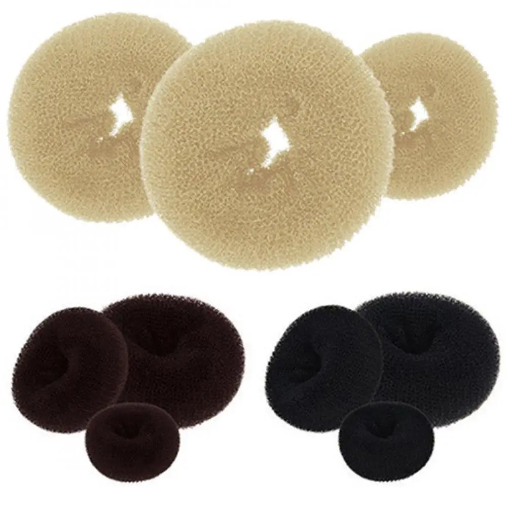 3pc/set Hair Bun Maker Donut M - Pilates Ring Magic ulasan dan harga