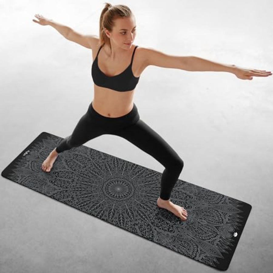 All In One Yoga Mat Luxury Swe - Pilates Yoga Combo ulasan dan harga