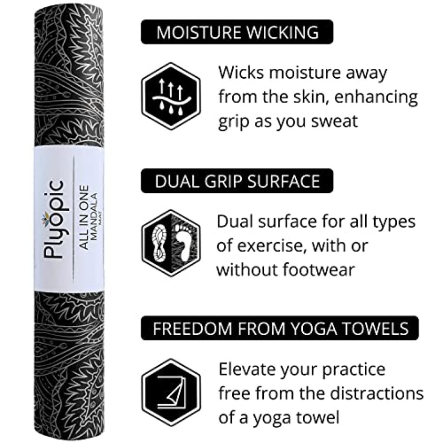 All In One Yoga Mat Luxury Swe - Pilates Yoga Combo ulasan dan harga