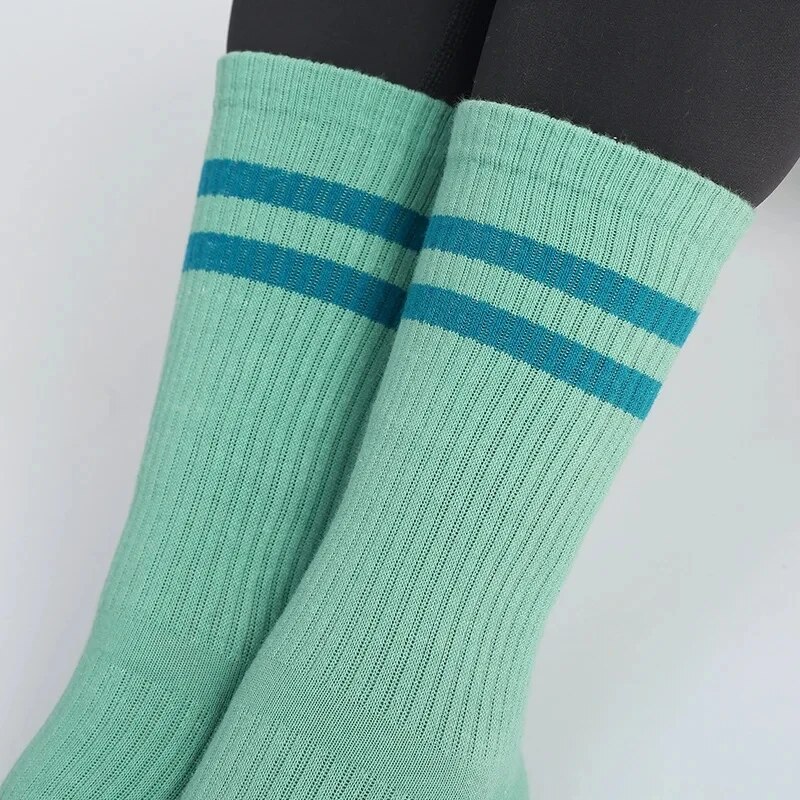 Mid-tube Women Pilates Socks B - Pilates Yoga Youtube ulasan dan harga