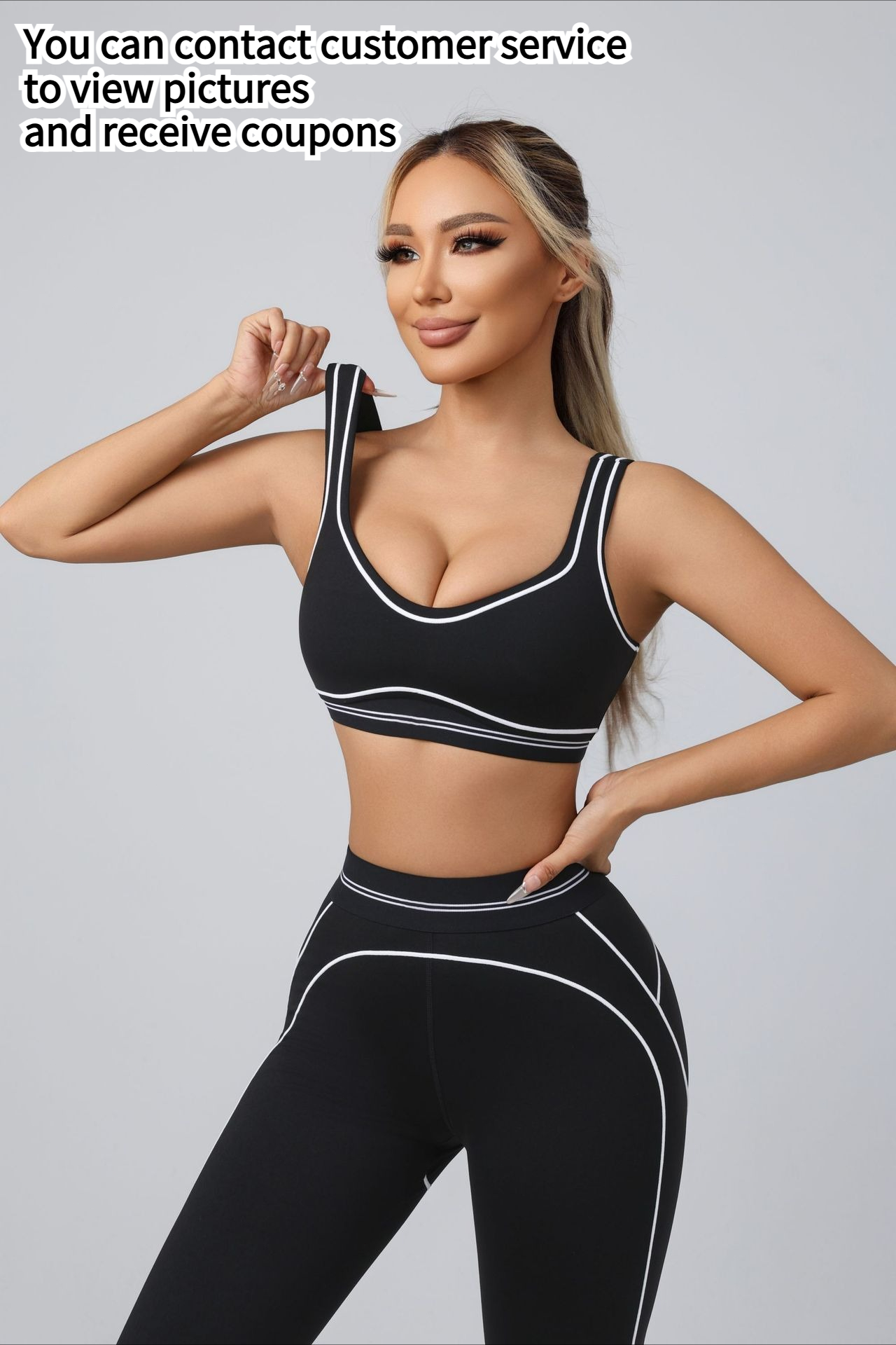 Yoga Suit Women Sport Set Pila - Pilates Yoga Wrap Top ulasan dan harga