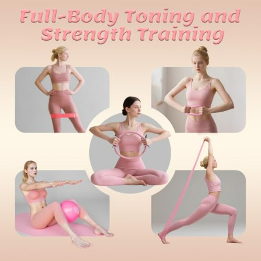 Pilates Equipment Kit for Wome - Pilates Ring Magic ulasan dan harga