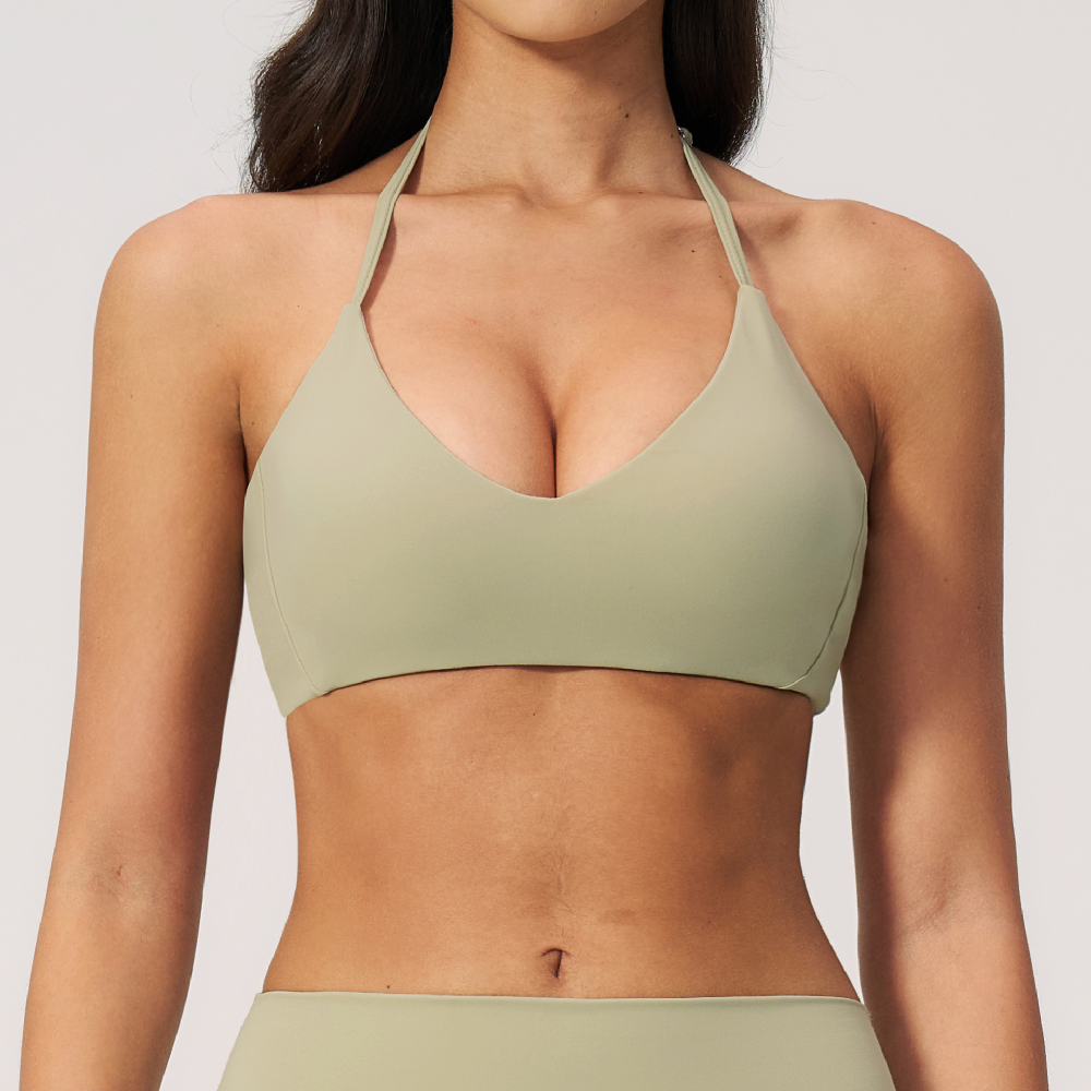 Summer Halter Yoga Bra Women's - Pilates Yoga Wrap Top ulasan dan harga