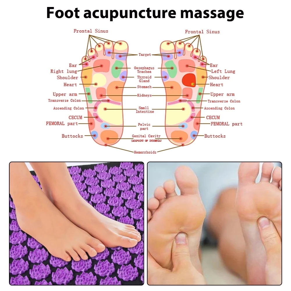 Shiatsu Acupressure Mats Kuzne - Pilates Yoga Combo ulasan dan harga