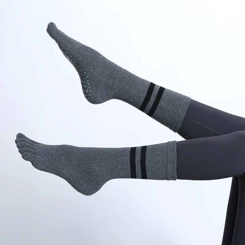 Women Non-slip Five Fingers Yo - Pilates Yoga Youtube ulasan dan harga