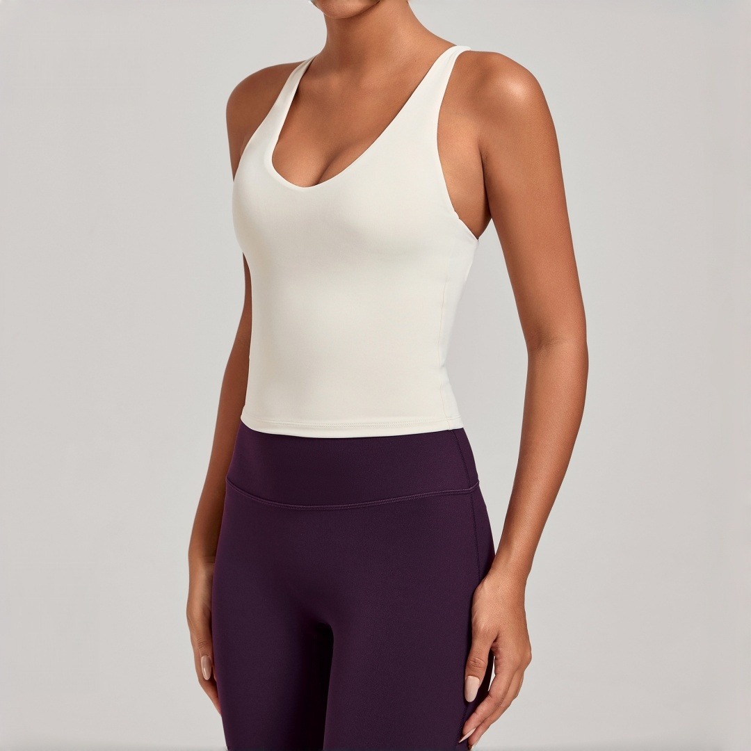 New Women's Yoga Vest Crossed  - Pilates Yoga Wrap Top ulasan dan harga