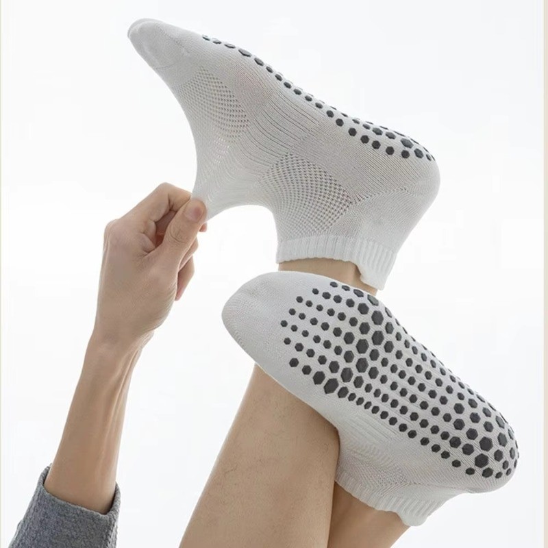 2/1Pairs Men Silicone Anti Sli - Pilates Yoga Youtube ulasan dan harga